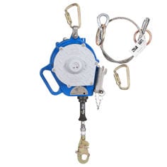 A 3M DBI-SALA Sealed-Blok Self Retracting Lifeline 3400148, Retrieval with Bracket, Galvanized Cable, 50 ft. (15m)