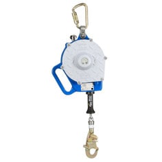 A 3M DBI-SALA Sealed-Blok Self Retracting Lifeline 3400142, Retrieval, Galvanized Cable, 30 ft. (9 m)