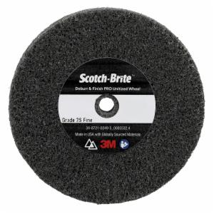 Scotch-Brite Deburr & Finish PRO Unitized Wheel, DP-UW, 2S Fine, 3 in x 1 in x 1/4 in, 10 ea/Case image Scotch-Brite Deburr & Finish PRO Unitized Wheel, DP-UW, 2S Fine, 3 in x 1 in x 1/4 in, 10 ea/Caseimage