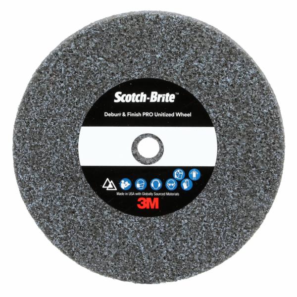 Scotch-Brite Deburr & Finish PRO Unitized Wheel