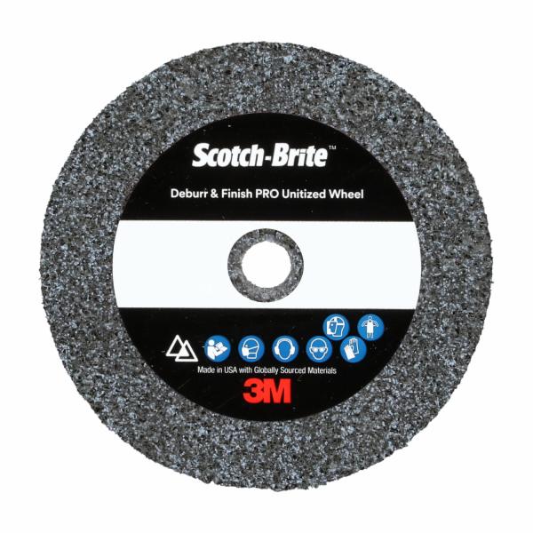 Scotch-Brite Deburr & Finish PRO Unitized Wheel
