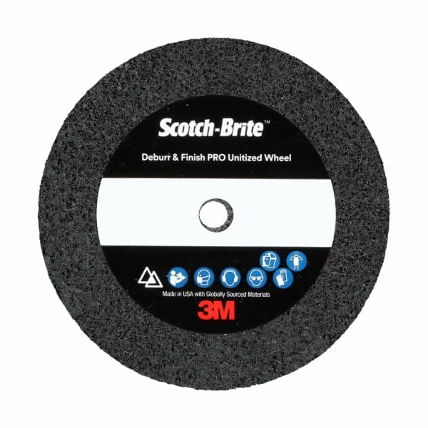 Scotch-Brite Deburr & Finish PRO Unitized Wheel