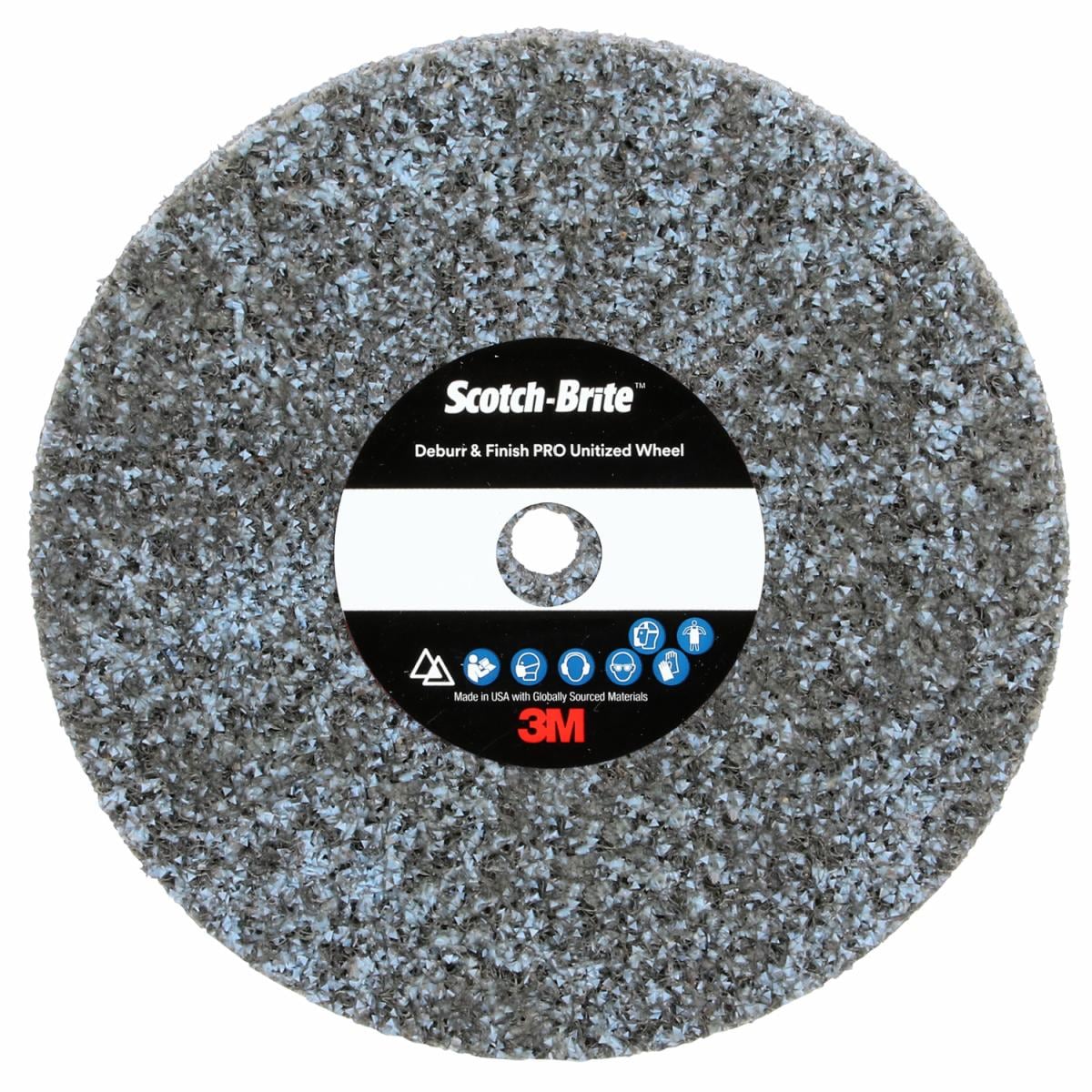 ScotchBrite™ Deburr & Finish PRO Unitized Wheel DPUW, 9C, Extra