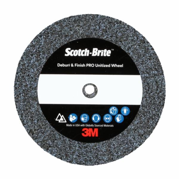 Scotch-Brite Deburr & Finish PRO Unitized Wheel