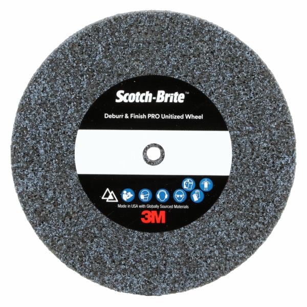 Scotch-Brite Deburr & Finish PRO Unitized Wheel