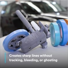 Creates sharp lines without tracking, bleeding, or ghosting