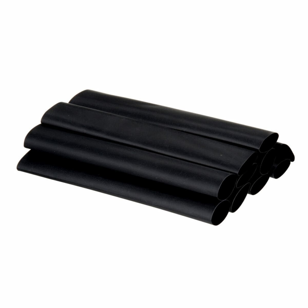3M™ Heat Shrink ThinWall Tubing, FP301, black, 3/4 in x 6 in (1.91 cm