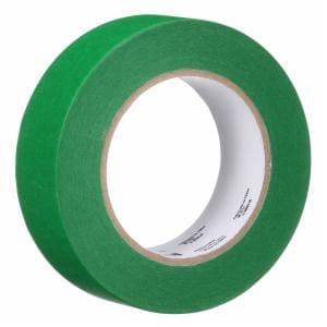 3M™ UV Resistant Green Masking Tape 2814, 36 mm x 55 m, 36 Rolls/Caseimage