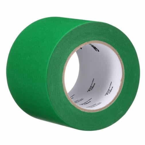 A roll of 3M UV Resistant Green Masking Tape