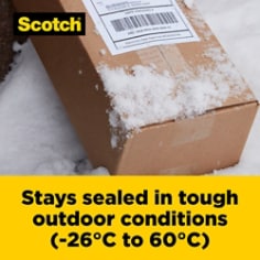 Scotch® Box Lock™ Packaging Tape, Enhanced Image, Tough Conditions, EN