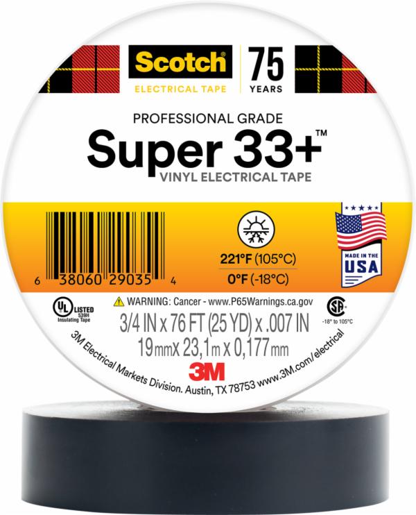 Scotch Super 33+ Vinyl Electrical Tape