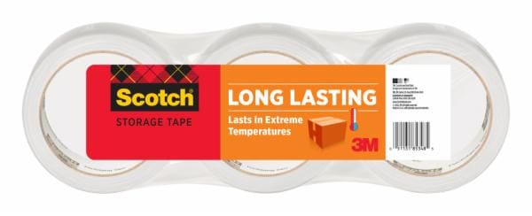Scotch Long Lasting Storage Packaging Tape 3650-3