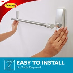 Command™ Bath - Towel Bar