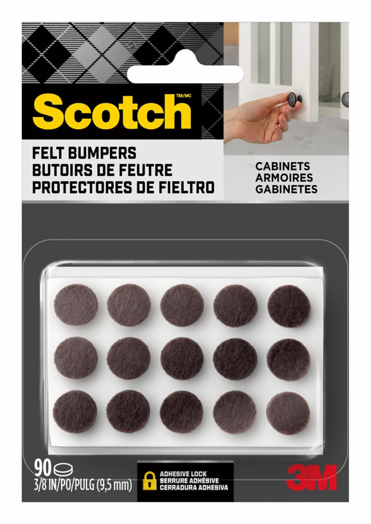 Scotch Felt Bumpers
