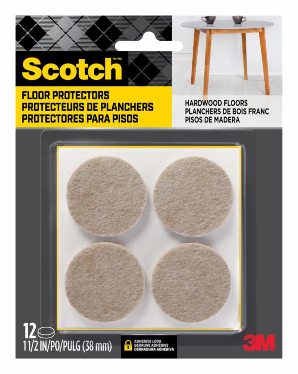 Scotch Round Felt Pads SP803-NA