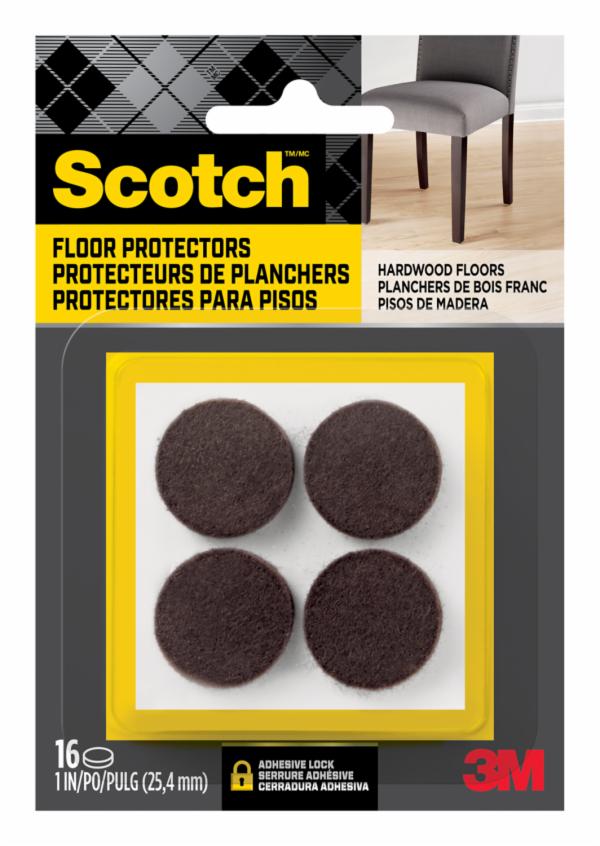Scotch Round Felt Pads SP821-NA