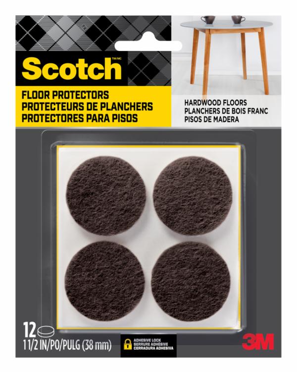 Scotch Round Felt Pads SP823-NA