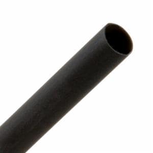 3M™ Thin-Wall Heat Shrink Tubing EPS-300, Adhesive-Lined, 1/4-48″-Black-12 Pcs, 48 in length sticks, 12 pieces/caseimage