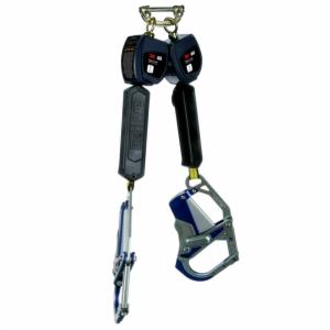 3M™ DBI-SALA Nano-Lok Personal Twin-Leg Self Retracting Lifeline, Web comfort Grip, 3100554, 6 ft., Class 1, ANSIimage