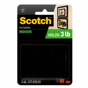 Scotch Indoor Fasteners RF7121X, 7/8 in x 7/8 in (22 mm x 22 mm) image Scotch Indoor Fasteners RF7121X, 7/8 in x 7/8 in (22 mm x 22 mm)image