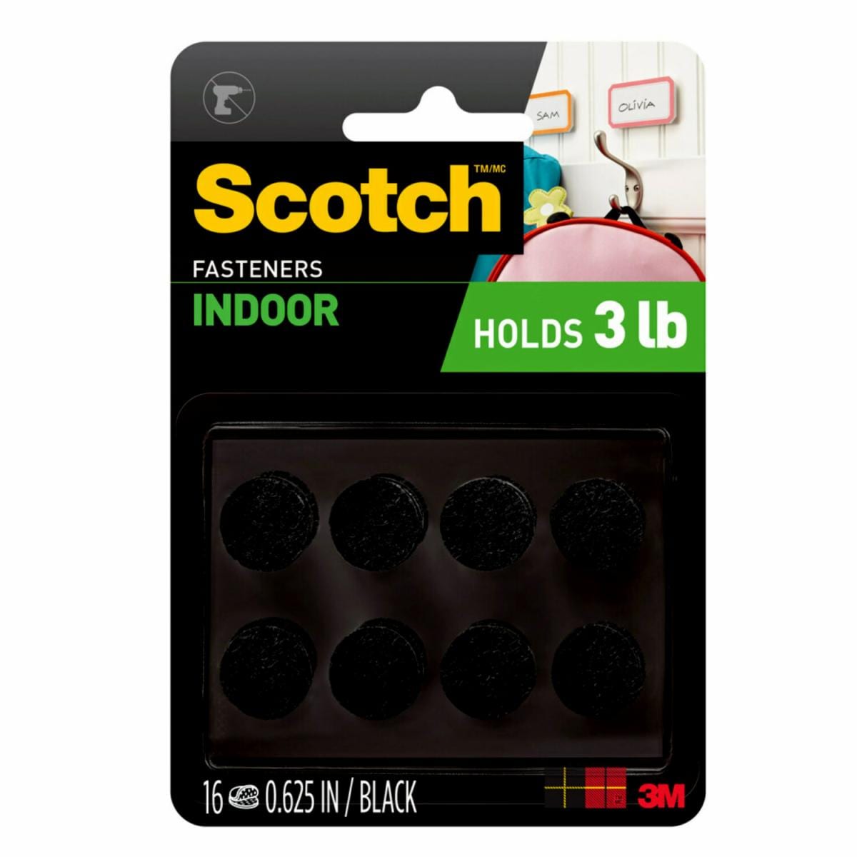 Scotch Indoor Fasteners RF7061