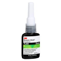 Adhésif frein-filet Scotch-Weld 3M, TL90, vert, 10 ml (0,33 oz liq.)