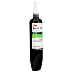 A 3M Scotch-Weld Threadlocker TL90, Green, 250 mL Bottle
