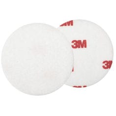 A 3 inch 3M Finesse-it Felt Buffing Pad