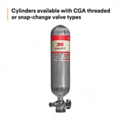 3M Scott 1640 Series Cylinders. 3M Scott offers a complete assortment of compressed breathing air cylinders to meet the needs and demands of all SCBA users, from aluminum cylinders, for infrequently-used SCBA, to carbon-wrapped cylinders for daily use, including higher-pressure 5500 psig. Product Number: , SKU: B5005220014, Base ID: B5005220014, Pathfinder Project; UPC; Basic Content; Rich Product Card; PF23, Secondary Image 02