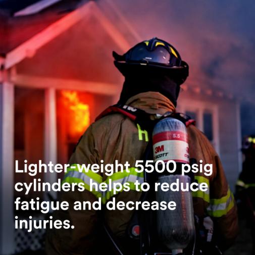 SCOTT 4500psi 60min Snap Change Carbon Fiber SCBA Bottle Cylinder Tank Mfg 2012 02 Qd