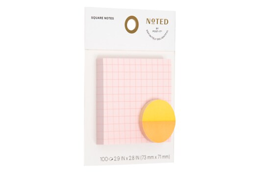 Post-it® Square Notes NTDW-33-1, 2.9 in x 2.8 in (73 mm x 71 mm)
