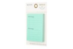 Post-it® Mini List Notes NTDW-34-3, 4 in x 2.9 in (101 mm x 73 mm)