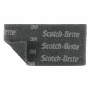 Scotch-Brite Durable Flex Hand Pad, MX-HP, SiC Ultra Fine, Gray, 4-1/2 in x 9 in, 25/Carton,100 ea/Case image Scotch-Brite Durable Flex Hand Pad, MX-HP, SiC Ultra Fine, Gray, 4-1/2 in x 9 in, 25/Carton,100 ea/Caseimage