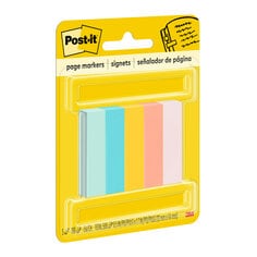 Post-it® Page Markers, .5 in. X 1.7 in., Assorted Bright Colors