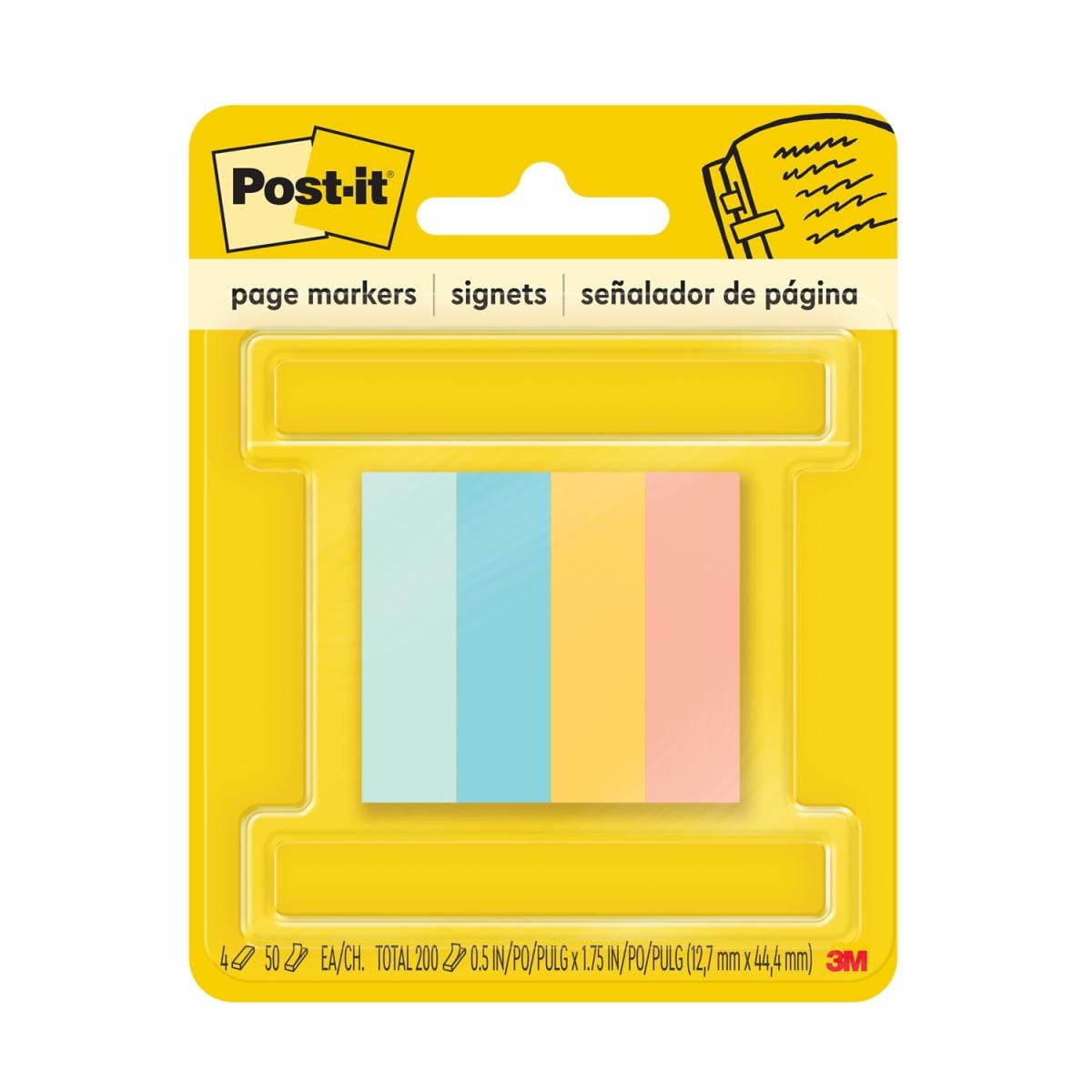 Post-it Page Marker 670-4-D