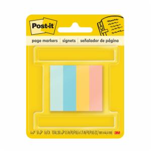 Post-it Page Marker 670-4-D, .5 in x 1.75 in (12,7 mm x 44,4 mm)image