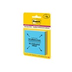 Post-it® Super Sticky Full Adhesive Notes, 3 in. x 3 in., Energy Boost Collection, 4 Pads/Pack