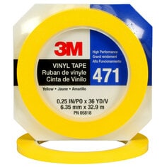 Single product image of 3M Vinyl Tape 471 Yellow product