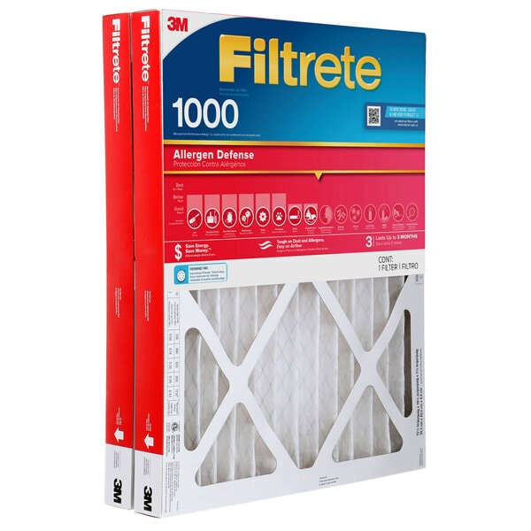 Filtrete Electrostatic Air Filter 1000 MPR NADP00-2IN-4