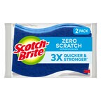 Scotch-Brite® Zero Scratch Scrub Sponge 2 Pk