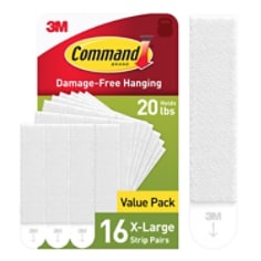 Command™ 20 lb White Picture Hanging Strips