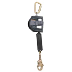 A 3M DBI-SALA Nano-Lok Self-Retracting Lifeline, 20ft Dyneema, Swiveling Steel Snap Hook