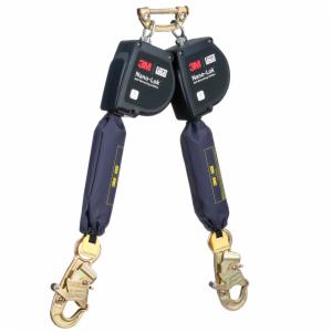 3M™ DBI-SALA Nano-Lok Extended Length Twin-Leg Personal Self-Retracting Lifeline 3100609, Web, 11 ftimage