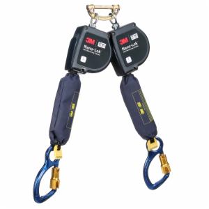 3M™ DBI-SALA Nano-Lok Extended Length Twin-Leg Personal Self-Retracting Lifeline 3100610, Web, 11 ftimage