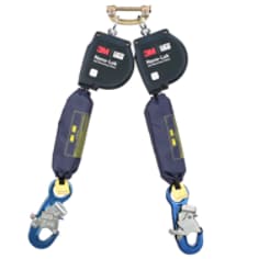 A 3M DBI-SALA Nano-Lok Self-Retracting Lifeline XL 11'TWIN, 9505254 END, ANSI