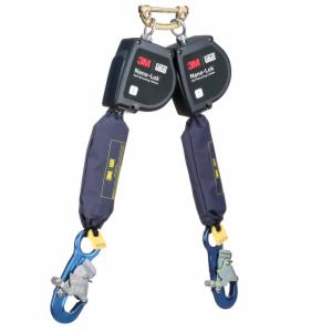 3M™ DBI-SALA Nano-Lok Extended Length Twin-Leg Personal Self-Retracting Lifeline 3100611, Web, 11 ftimage