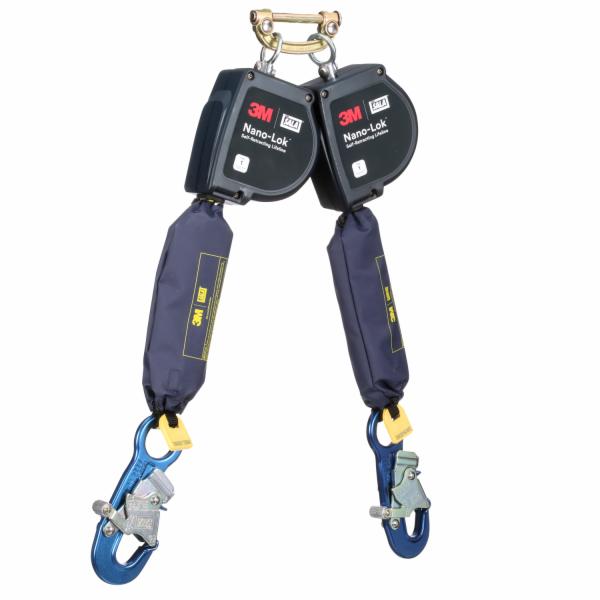 ™ DBI-SALA Nano-Lok Extended Length Twin-Leg Personal Self-Retracting Lifeline 3100611