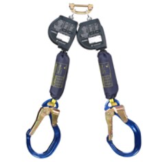 A 3M DBI-SALA Nano-Lok Self-Retracting Lifeline XL 11'TWIN, 2000209 END, ANSI