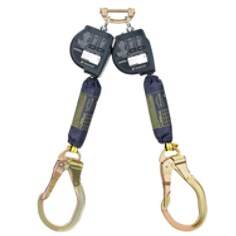 A 3M DBI-SALA Nano-Lok Self-Retracting Lifeline XL 9'TWIN, 2000210 END, ANSI
