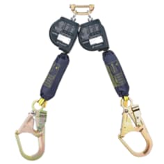A 3M DBI-SALA Nano-Lok Self-Retracting Lifeline XL 9'TWIN, 2109193 END, ANSI